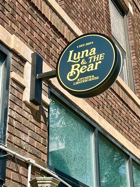 luna and the bear menu